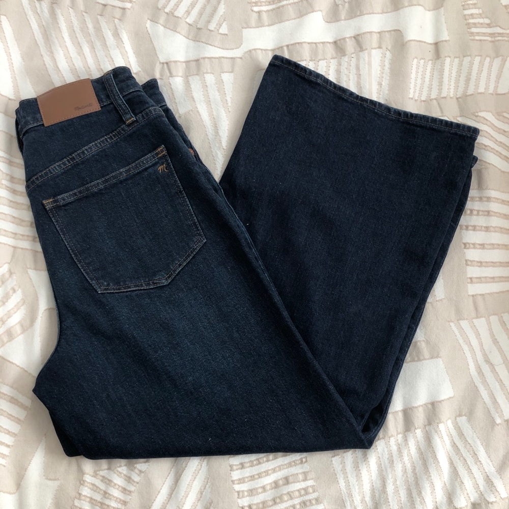 Madewell Wide Leg Crop Jean Size 26